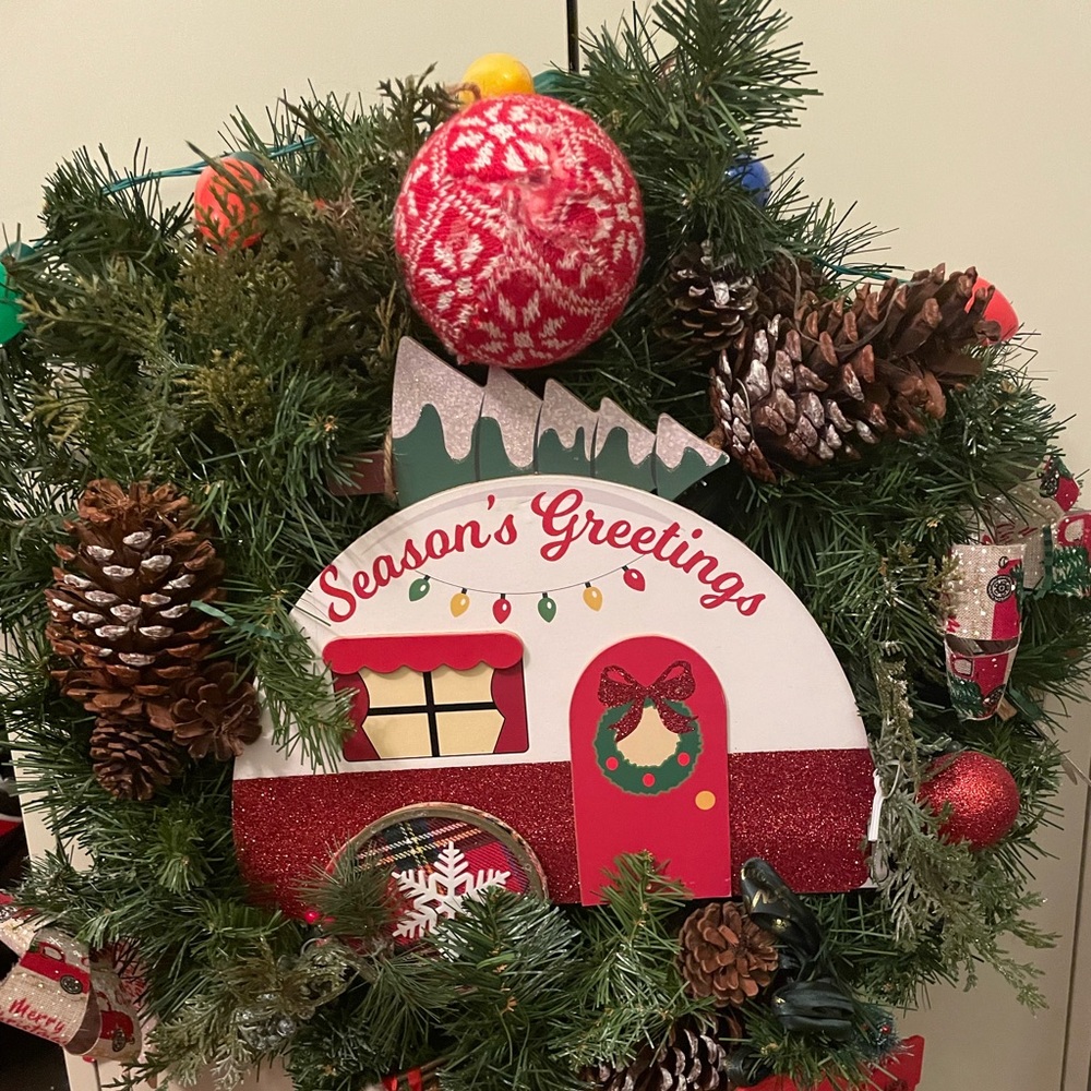 Custom made holiday wreaths